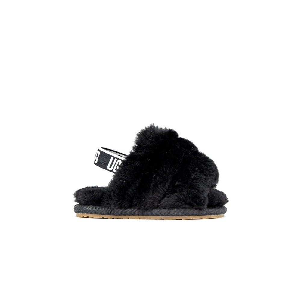 COPY - COPY - Baby infant UGG FLUFF YEAH SLIDES CRIB